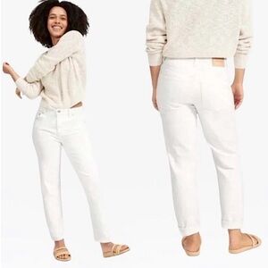 Everlane The Summer Jean in Bone White Size 28 Reg Coastal Minimalist Nautical